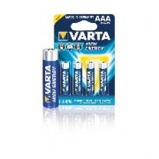 Baterii alkaline Varta High Energy R3, blister 4 bucati