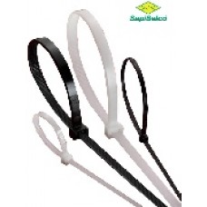 Bride Sapiselco 250 x 3,5 mm albe sau negre (100 buc/set)