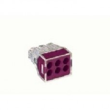 Clema Wago (conector doza) 6x2.5mmp transparent
