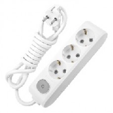 Prelungitor 3 prize schuko,cu Ã®ntrerupator,3m,Panasonic