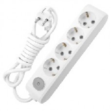 Prelungitor 4 prize schuko,cu Ã®ntrerupator,5m,Panasonic