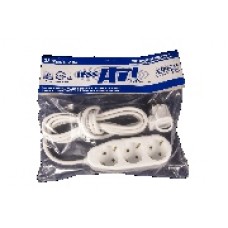 Prelungitor ceramica 3 prize, 10m, 3x1mmp