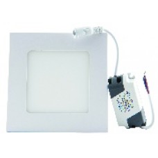 Spot LED patrat 3W lumina rece, incastrat