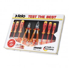 Trusa VDE Ergonic -  Service  8 piese (cutie carton), Felo